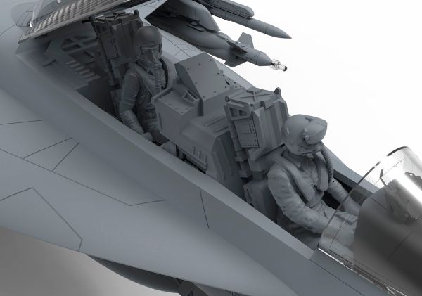 Модель сборная: самолет пластик LS-013, 1/48, Boeing F/A-18F Super Hornet, Meng LS-013