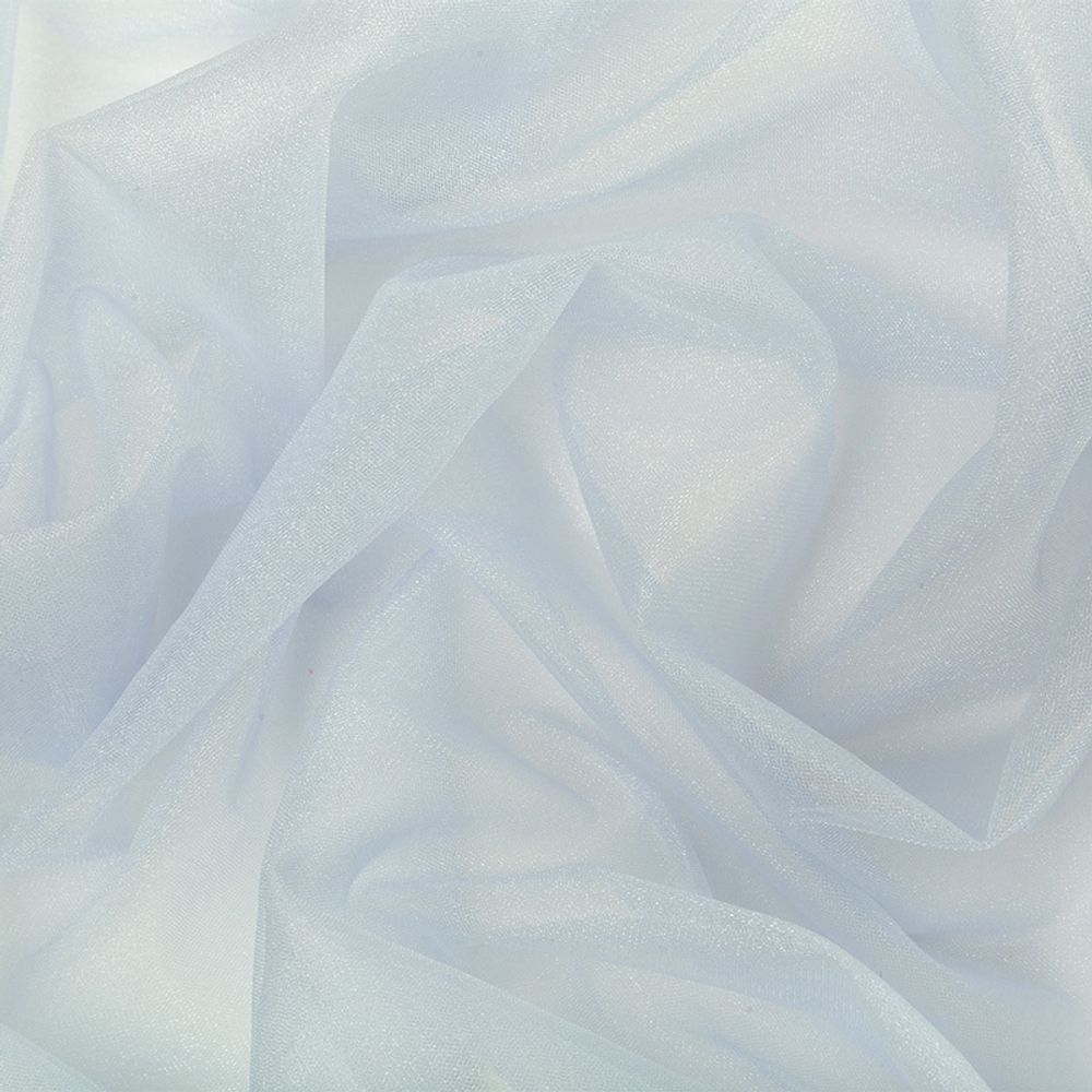 Фатин кристалл 18±2 г/м², 150х150 см, 28 небесный, Gamma FTN-BRN