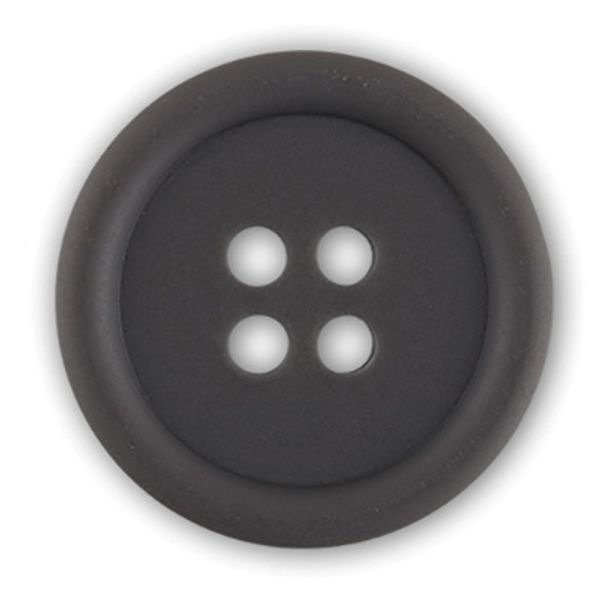 Пуговицы 4 прокола костюмные 15 мм, 24 шт, D275 т.серый, Gamma OXG 0010