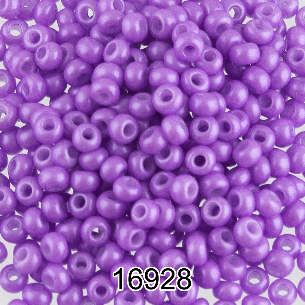 Бисер Preciosa круглый 10/0, 2.3 мм, 500 г, 16928 (Ф309) фиолетовый
