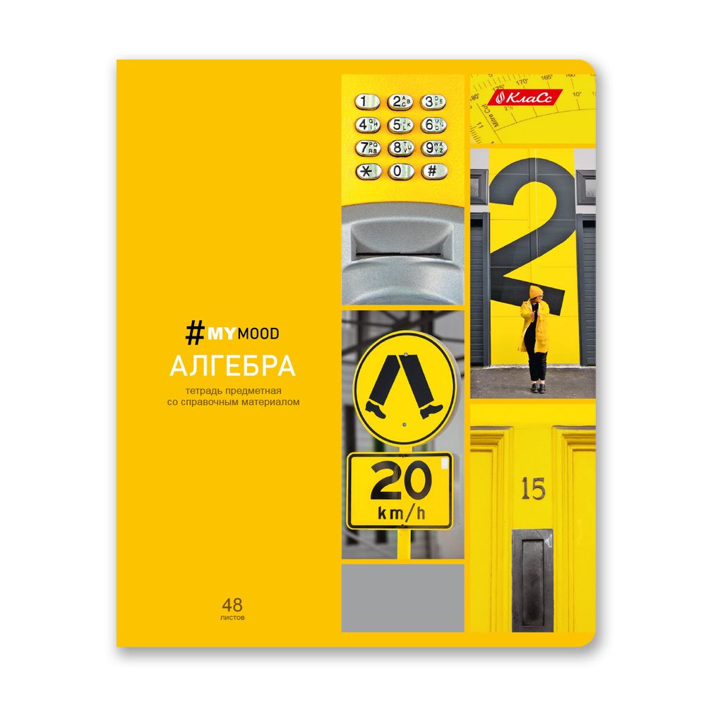 Тетрадь со справочным материалом Доска желаний, A5+ 48 л. на скобе 60 г/м², белизна 90%, 10 шт, клетка, 000510 Алгебра, Светоч 48ТПСКд5_0_2_1