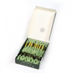 Мулине ПНК им.Кирова цв.8604 св.зеленый 24х8м С-Пб