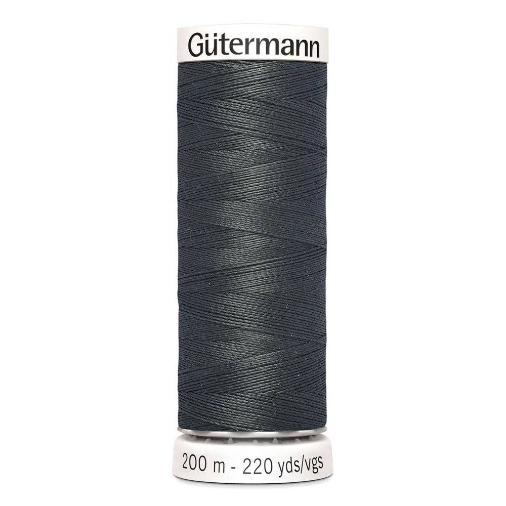 Нитки универсальные Gutermann Sew-all, 200м, 141 антрацитовый