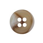 Пуговицы 4 прокола 24L=15 мм, col. C бежевый, 72 шт, CN2832