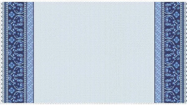 Ткань для пэчворка Peppy Лазурное чудо панель, отрез 60х110 см, 110 г/м², ЛЧ-06 синий, Peppy