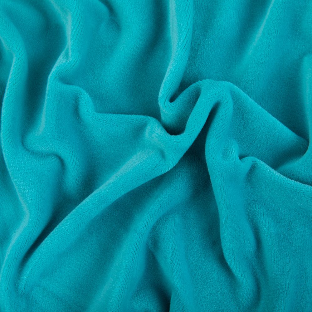 Микровелюр 160х150 см, 175 бирюзовый, Gamma MCV