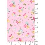 Ткань для пэчворка Peppy Весенний этюд, отрез 50х55 см, 146 г/м², ВЭ-15 розовый, Peppy