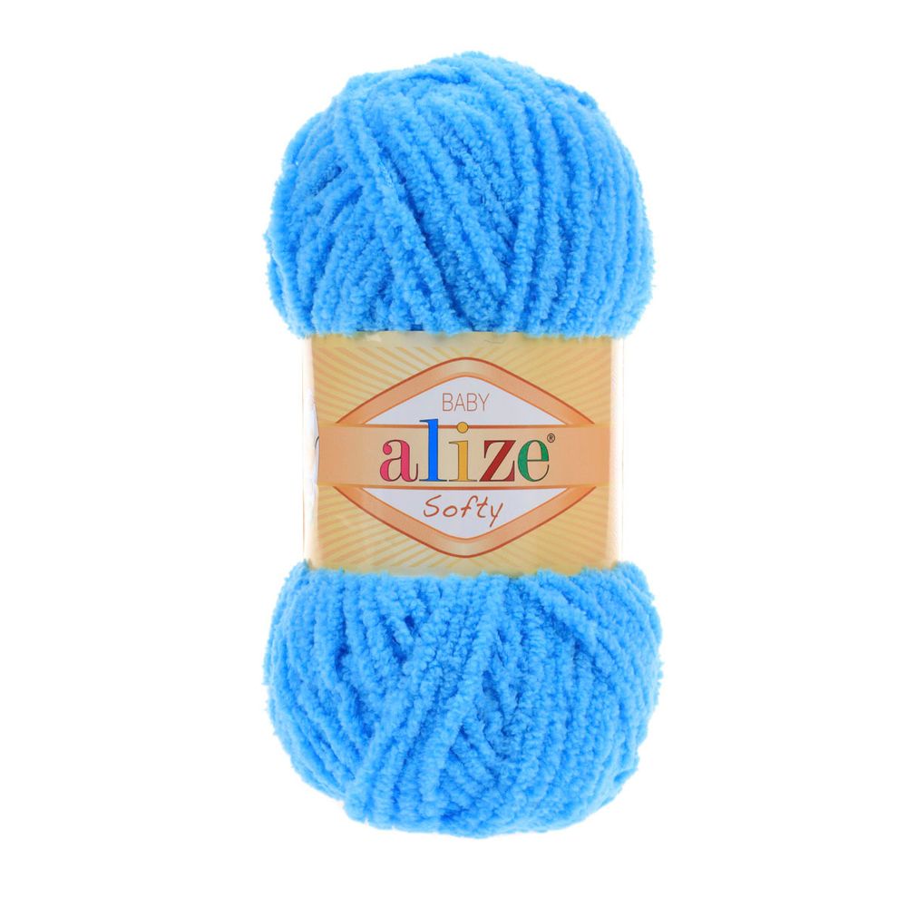 Пряжа Alize (Ализе) Softy / уп.5 мот. по 50 г, 115м, 364 морская волна А