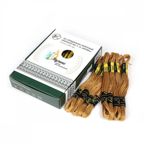 Мулине ПНК им.Кирова цв.9102, 24 мотка по 8 метров