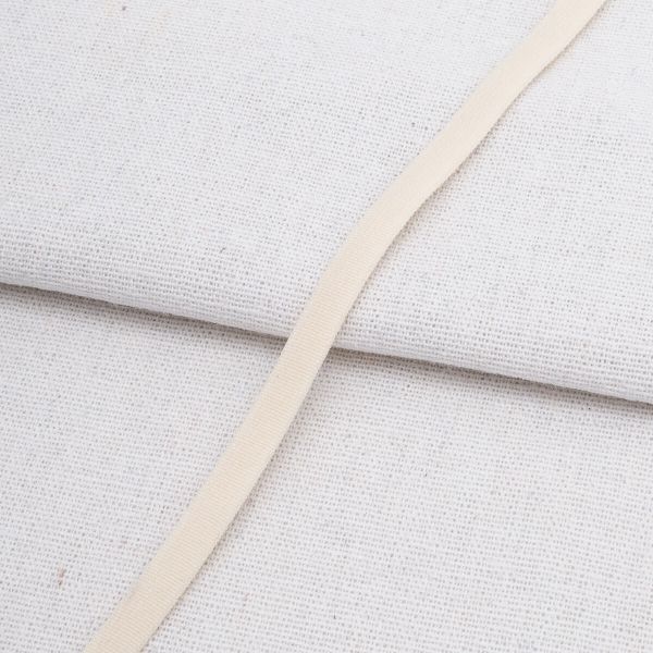 Резинка бельевая (бретелечная) 7.0 мм / 50 метров, крем, 46-07043/07