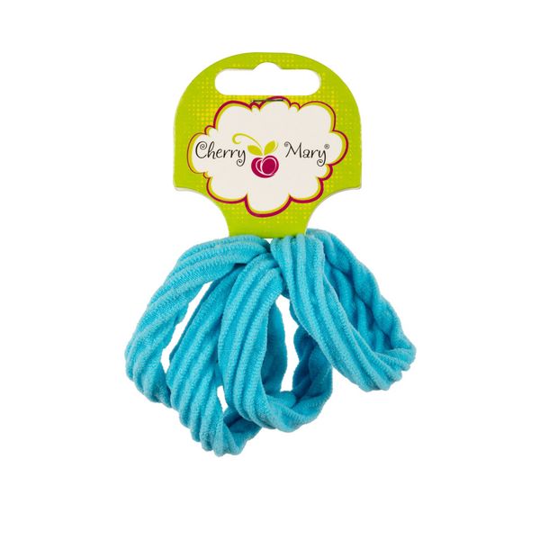 Набор резинок для волос R6026, 20 шт, №05 синий, Cherry Mary R6026