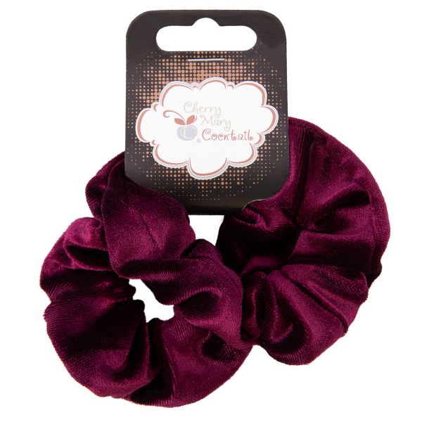 Набор резинок для волос, 10 шт, №03 бордовый, Cherry Mary VR07034
