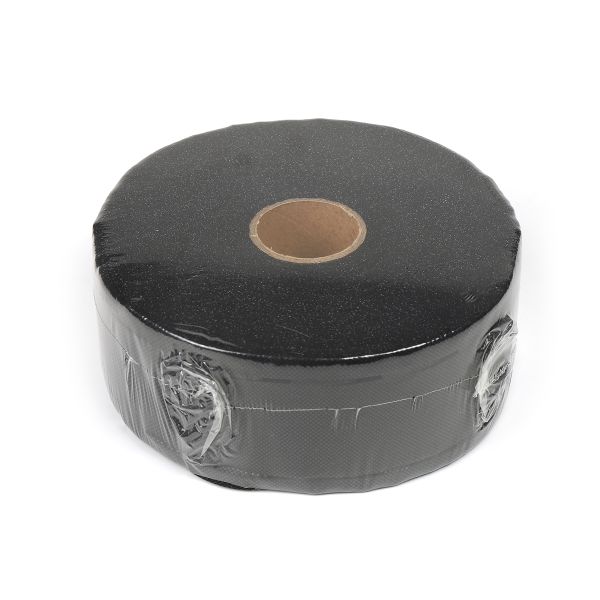 Лента корсажная клеевая перфорированная 60.0 мм / 100 метров, 40 г/м², 10-40-10, черный 6760B