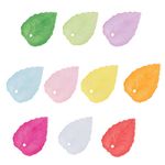 Декоративные элементы для флористики 2.7х1.9 см, 100 шт, №02 св.зеленый, Zlatka DLF-03