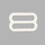 Рамки-регуляторы для бюстгальтера пластик 14.0 мм, 004 приглушенный белый, SF-2-1, Arta, 50 шт