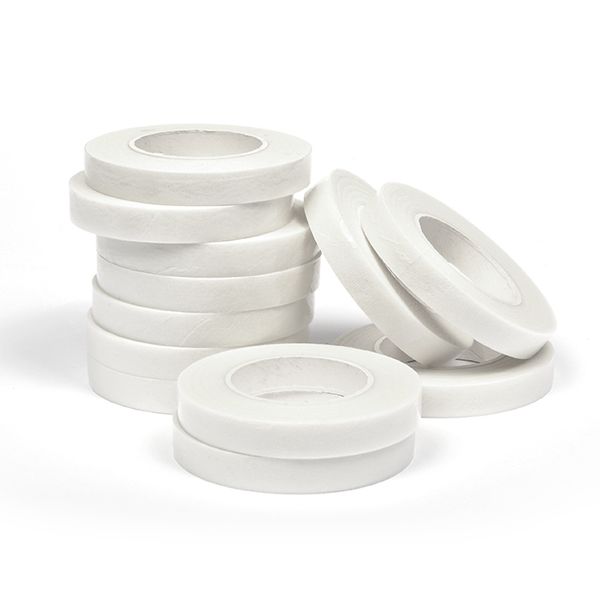 Тейп-лента цв. белый, ширина 10 мм, уп.27.43 м (уп. 12 шт)