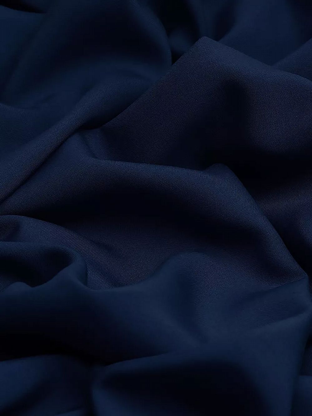 Штапель 110 г/м², 145 см / 2 метра, TBY-Vi-30-11.2, цв.11 т.синий