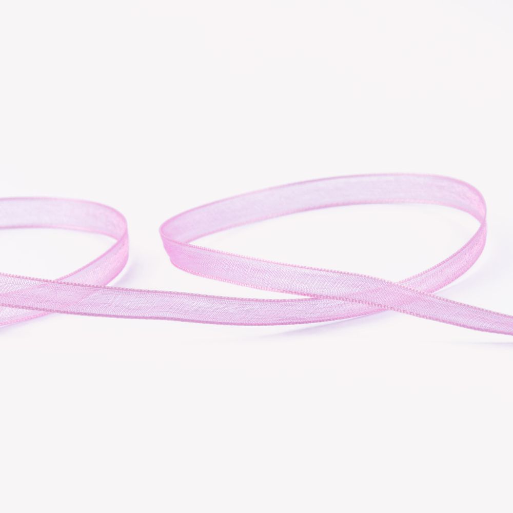 Лента капроновая (органза) _6.0 мм / 45.7 метров, 058 сиреневый, Blitz OR-6