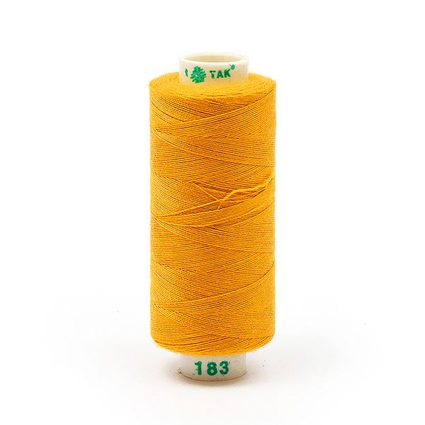Нитки швейные бытовые Dor Tak 40/2, 366 м / 10 кат., 183 рыжий