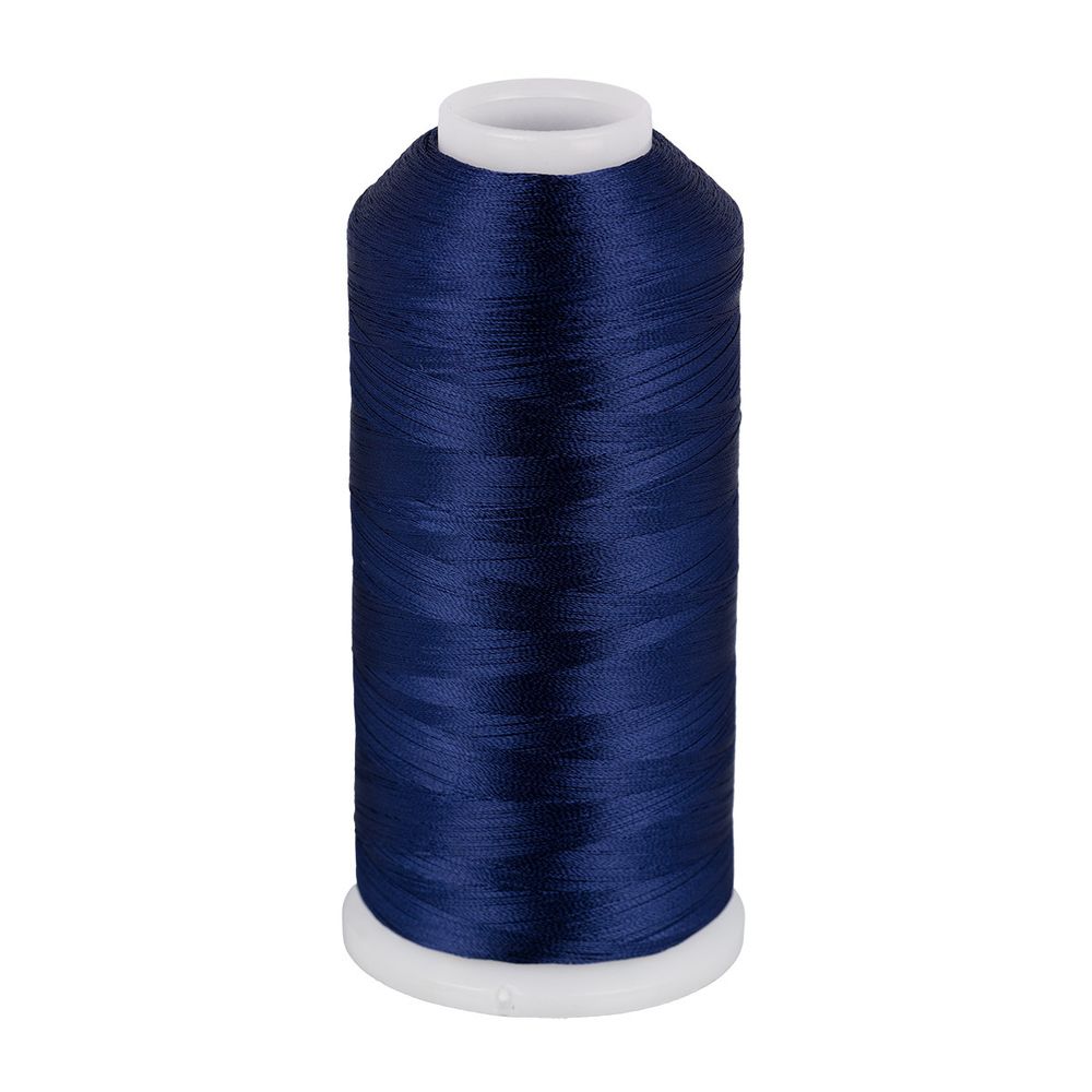 Нитки вышивальные Gamma V120/2, 5000 ярдов, 4570 м, 3421 т.синий