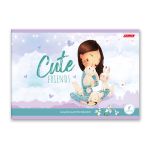 Альбом для рисования 100 г/м², A4 29х20.5 см, 8 л. на скобе, 20 шт, Милые друзья 000684, Светоч 8АЛСК4_1_3_9