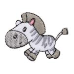 Термоаппликация Маленькая зебра,4.8х5cm, Hobby&Pro