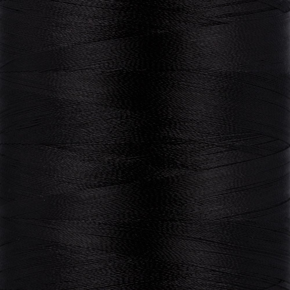 Нитки вышивальные Gamma V120/2, 5000 ярдов, 4570 м, 3444 черный