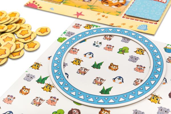 Игра настольная, Зверята, Эврикус BG-17073