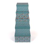 Набор подарочных коробок "5в1", 20х20х11 - 28х28х15 см, 01 праздник, Stilerra SBOX-S6-5