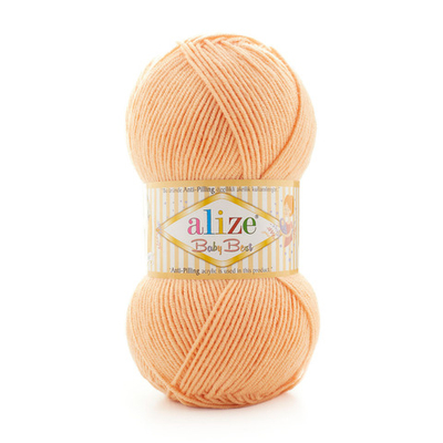 Пряжа Alize (Ализе) Baby Best Batik / уп.5 мот. по 100 г, 240м, 081 персиковый