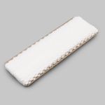 Кружево шитьё 27 мм / 13.72 м, 100% хлопок, белоснежный