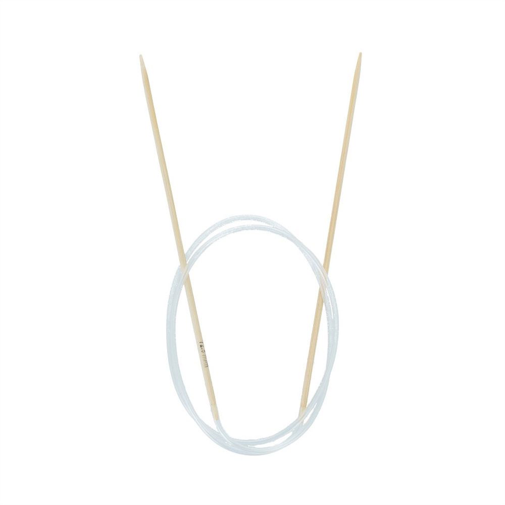 Спицы круговые бамбук ⌀2,5 мм, 80 см, Gamma BC1