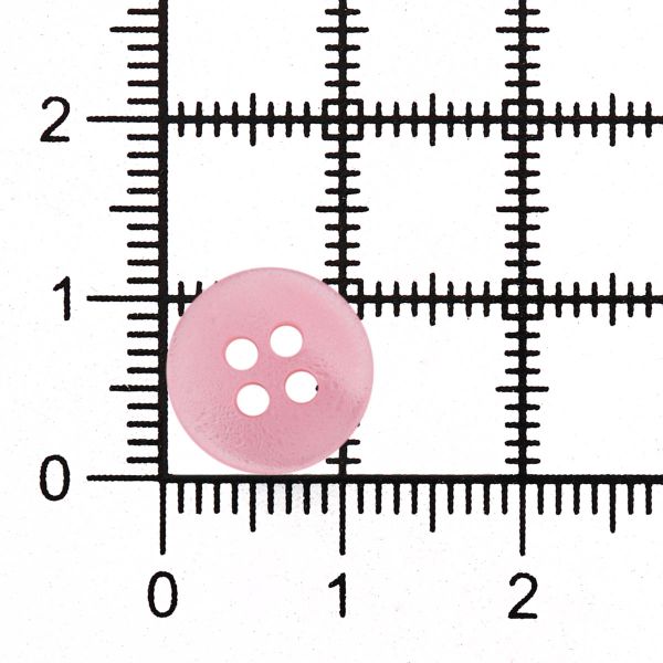 Пуговицы 4 прокола 18L=11 мм, пластик, col.09 розовый, 72 шт, CN2842