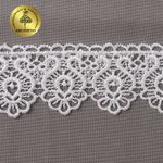 Кружево гипюр (плетёное) 45 мм / 13.71 метров, TBY.808, цв.01 белый