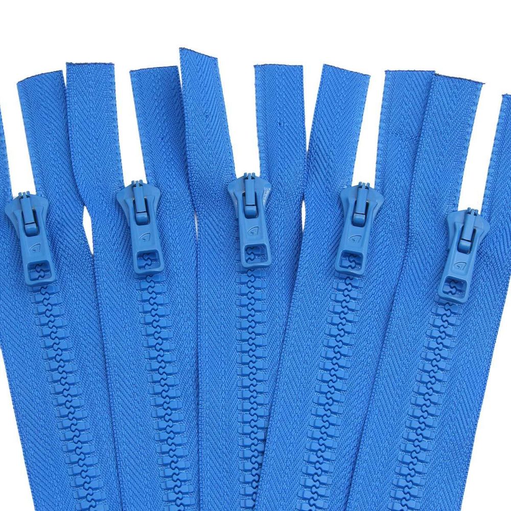 Молния трактор Arta Т6 (6 мм) 1 зам., разъем., 65 см, цв. 090 василек, уп.5 шт