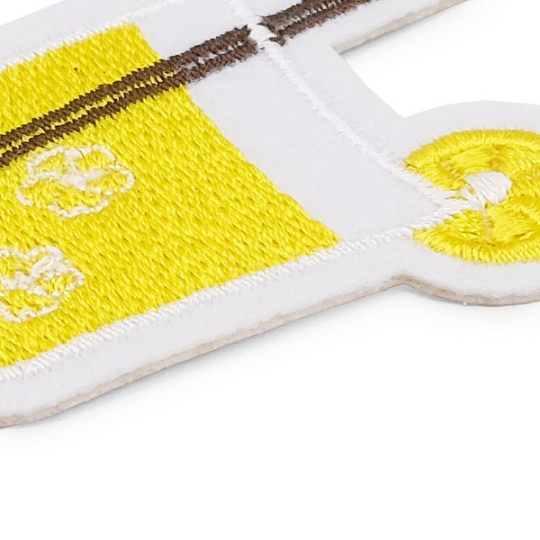 Термоаппликация Коктейль в стакане, 4.4х5.2см, Hobby&Pro