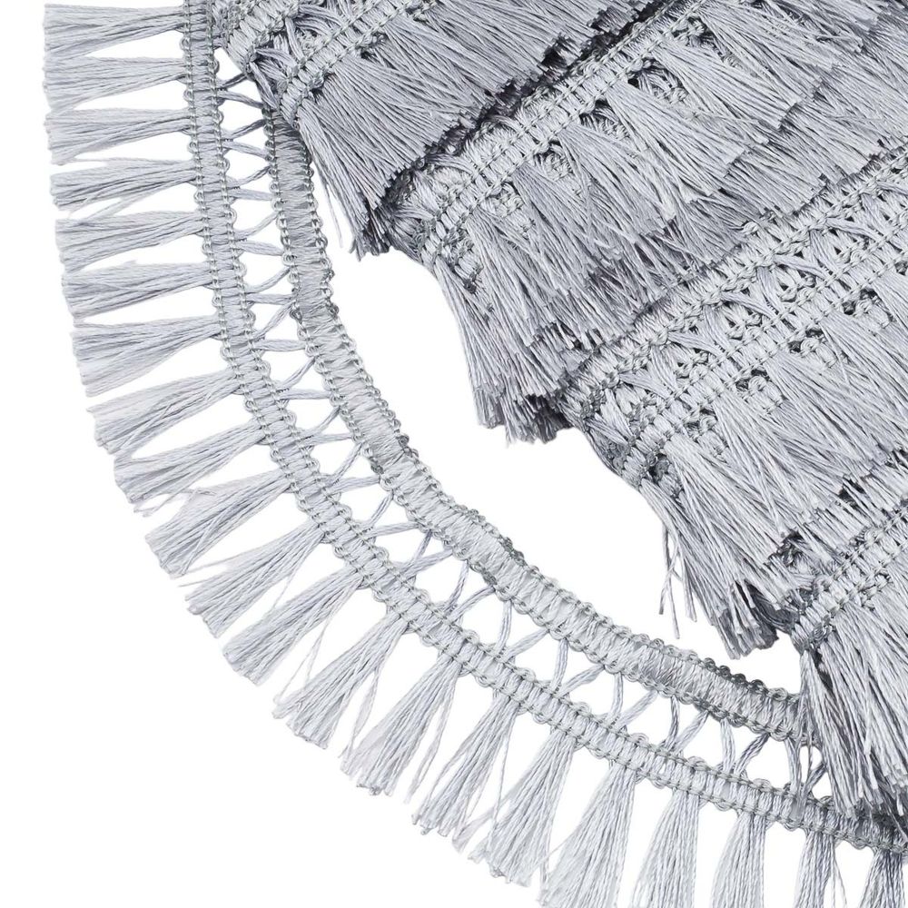 Бахрома отделочная 50.0 мм / 25 метров, 154 светло-серый, 0390-0040, T-04