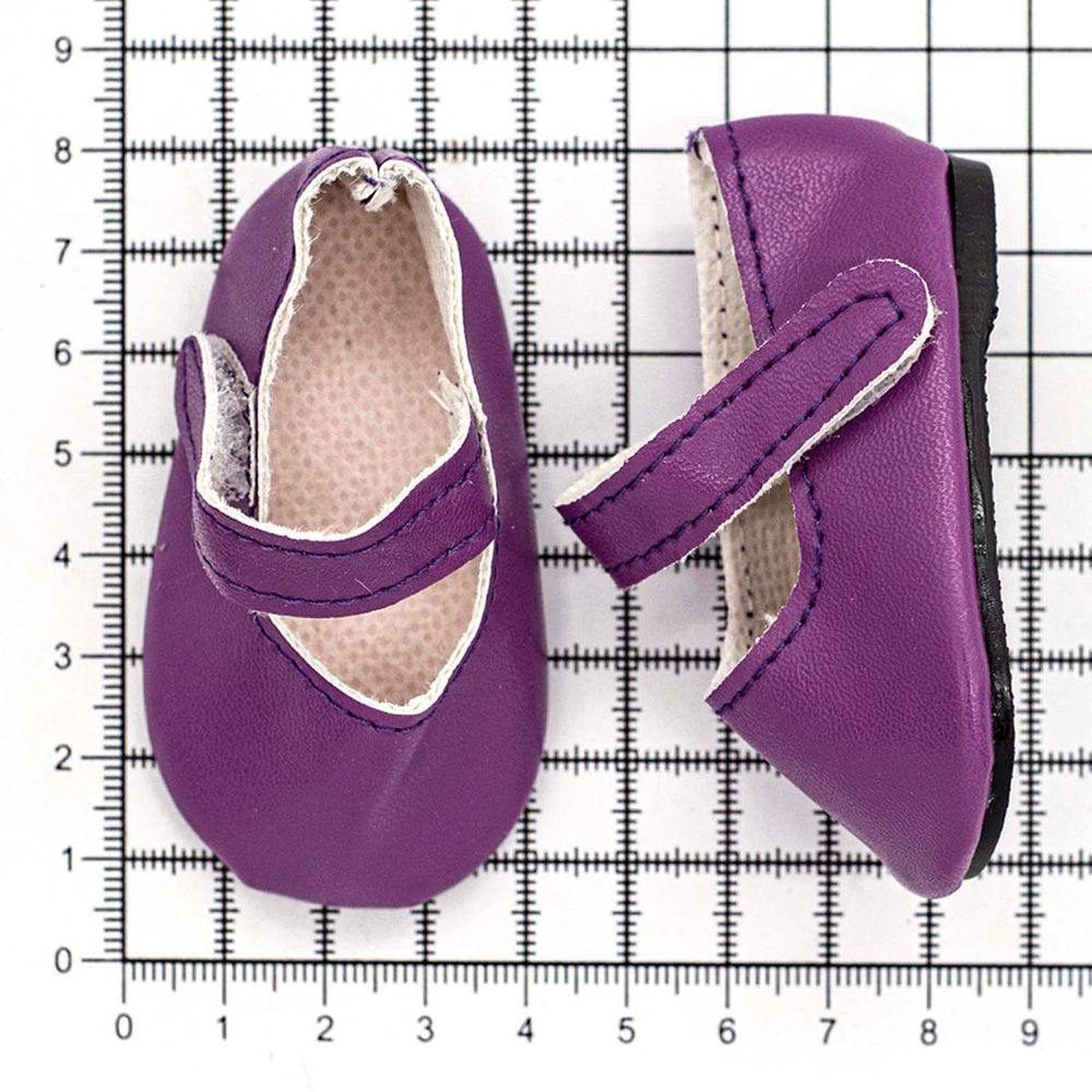 Туфельки 7х3,5х3см, пара (фиолетовый), DSS8321