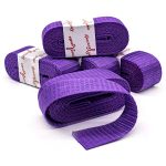 Стропа (ременная лента) 50 мм / 5х2.5 метра, толщ. 1.0 мм, [28 г/пог.м], 100% п/э, 19 фиолетовый
