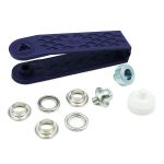 Люверсы металл ⌀_8.0 мм (внутр.) с инструментом для установки, серебро, Prym, 24 шт