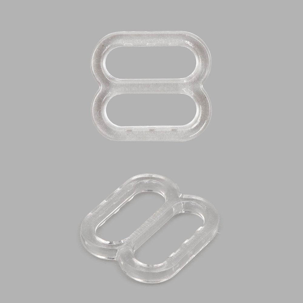 Рамки-регуляторы для бюстгальтера пластик 8.0 мм, прозрачный Arta-F, 613AK/8, 50 шт