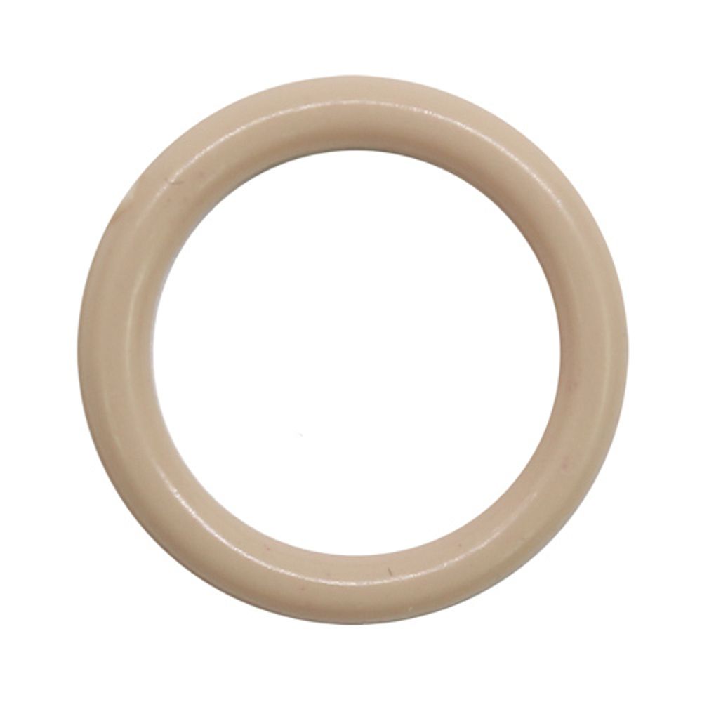 Кольца для бюстгальтера пластик ⌀10.0 мм, бежевый, 100 шт, 512045-4