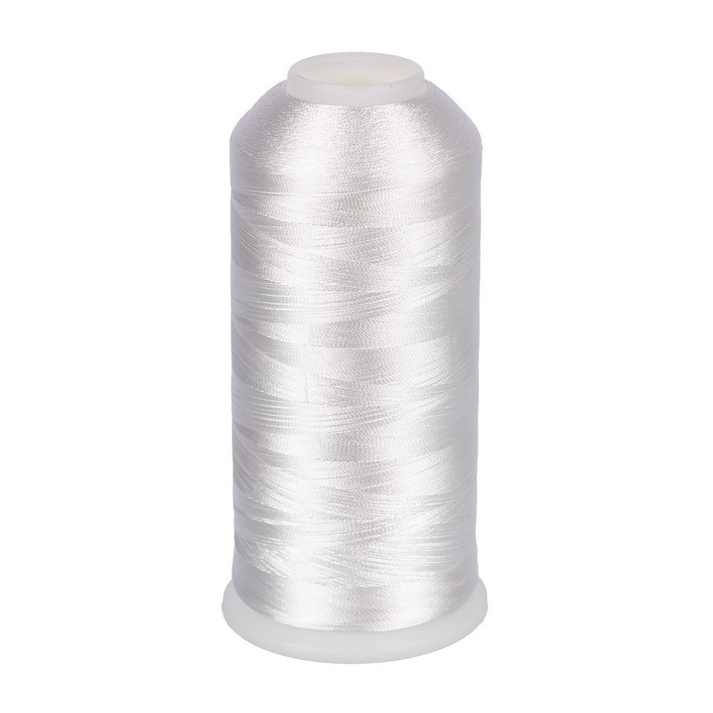 Нитки вышивальные Gamma V120/2, 5000 ярдов, 4570 м, 3476 белый