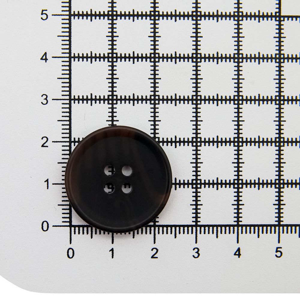 Пуговицы 4 прокола 40L (col.04 (т. коричневый)), 72 шт