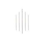 Иглы ручные для кожи №3-7, 5 шт, P, Gamma N-008