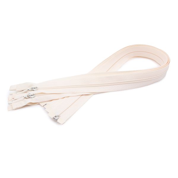 Молния спираль (витая) Arta Т5 (5 мм) 1 зам., разъем., 70 см, цв. 571 св.бежевый, уп.5 шт