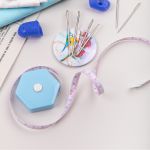 Рулетка пластик 150х0.7 см, 10 шт, Gamma SS-252