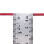 Резинка шляпная (шнур эластичный) ⌀3.0 мм / 100 метров, 0370-0300В, С519-красный