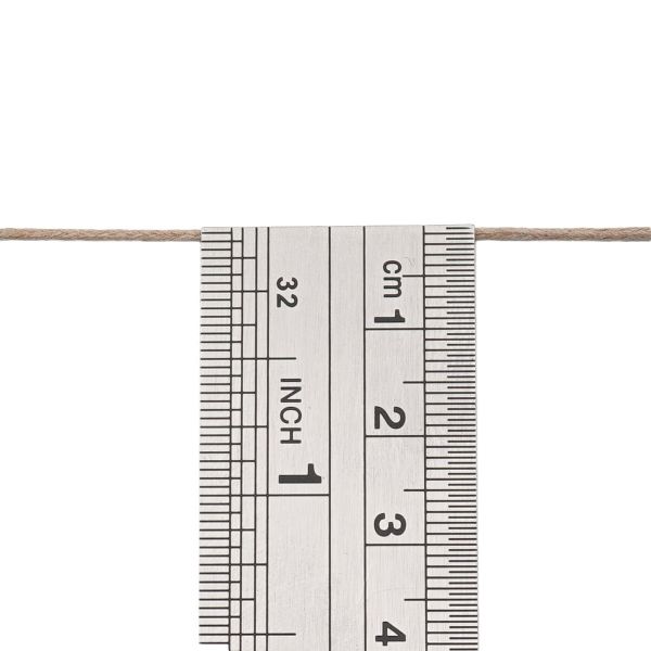 Шнур вощеный ⌀1.0 мм / 100 метров, 0371-9002 (С098 т.бежевый)