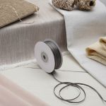 Лента атласная 2-сторонняя 3.0 мм / 100±2 метров, (153 т.серый), Globus